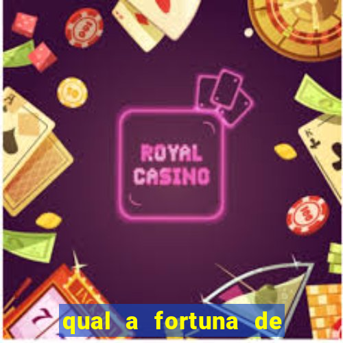 qual a fortuna de aloisio chulapa